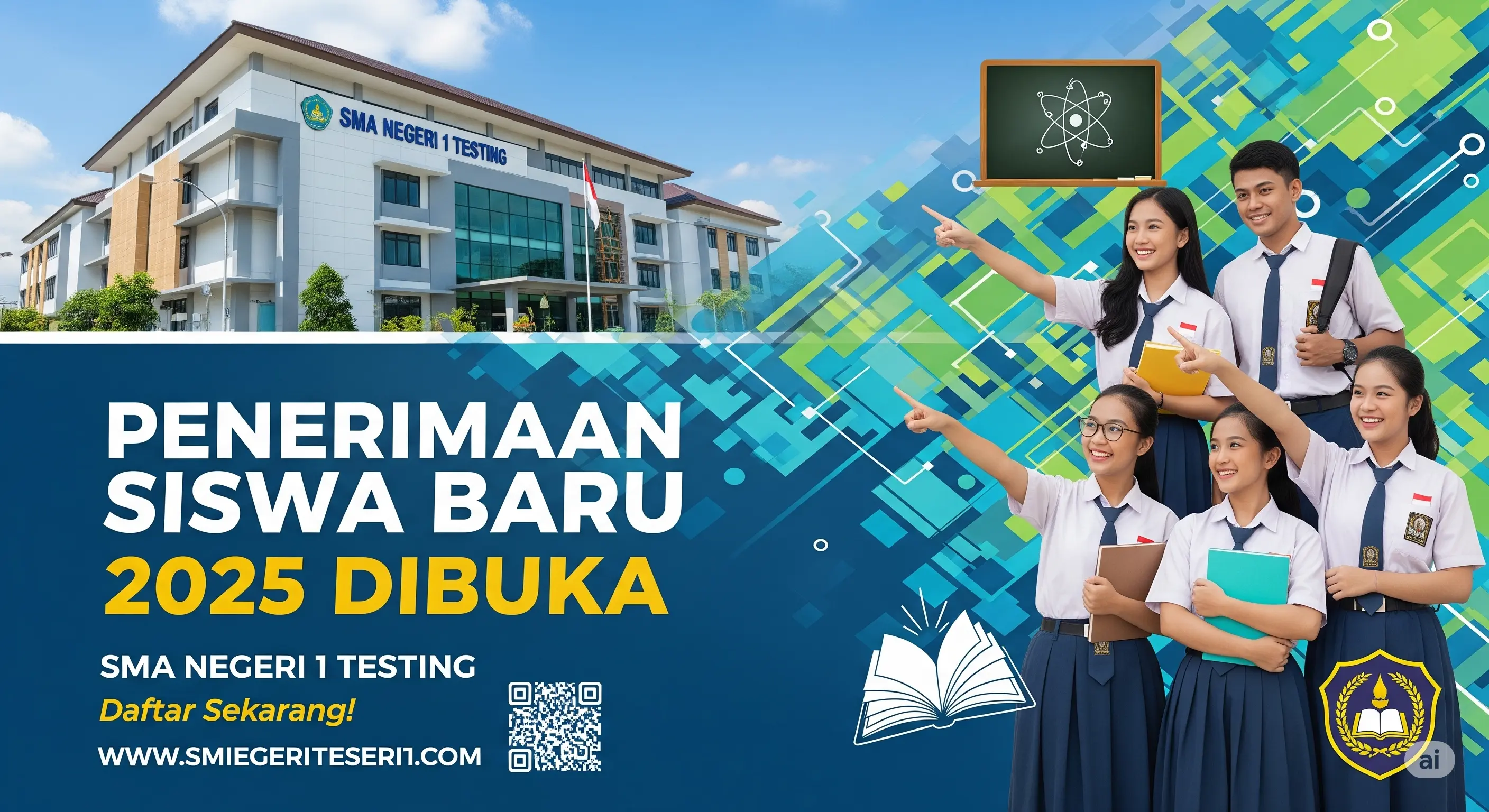 Penerimaan Siswa Baru 2025 Dibuka